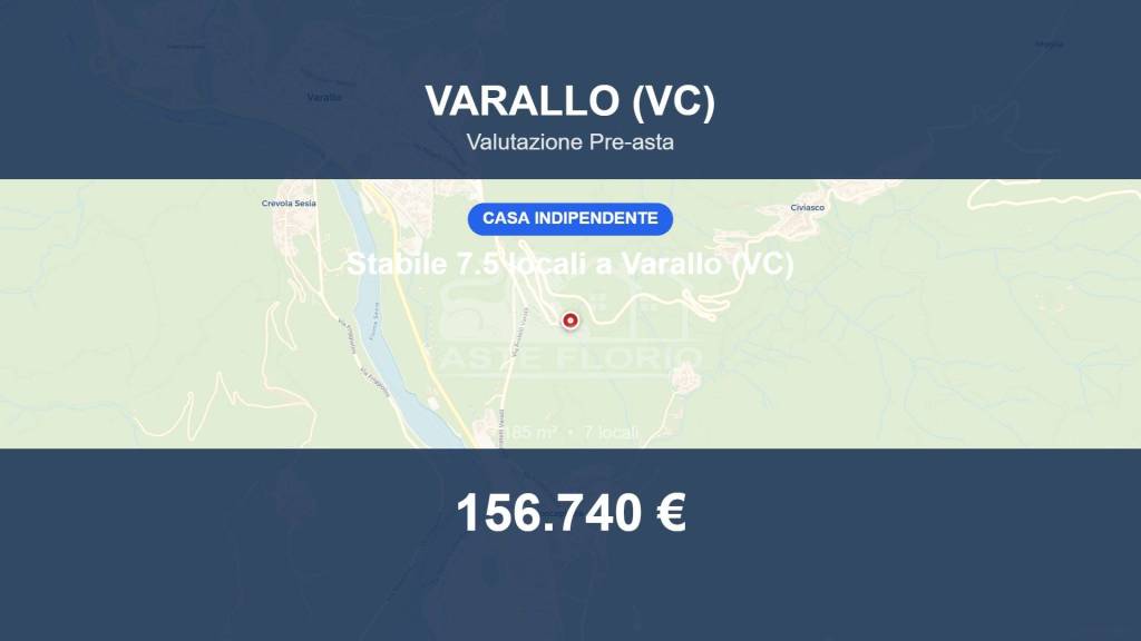 casa indipendente in vendita a Varallo in zona Crevola