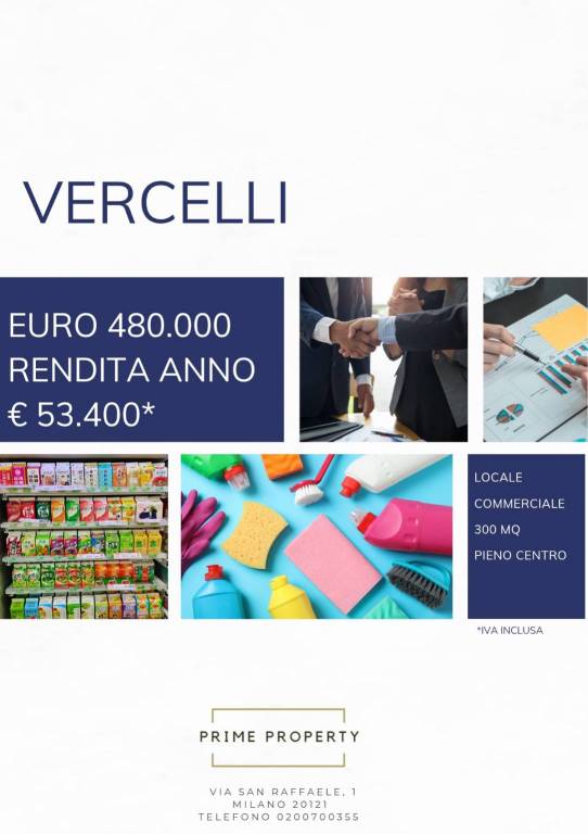 negozio in vendita a Vercelli