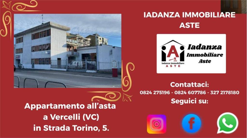 appartamento in vendita a Vercelli