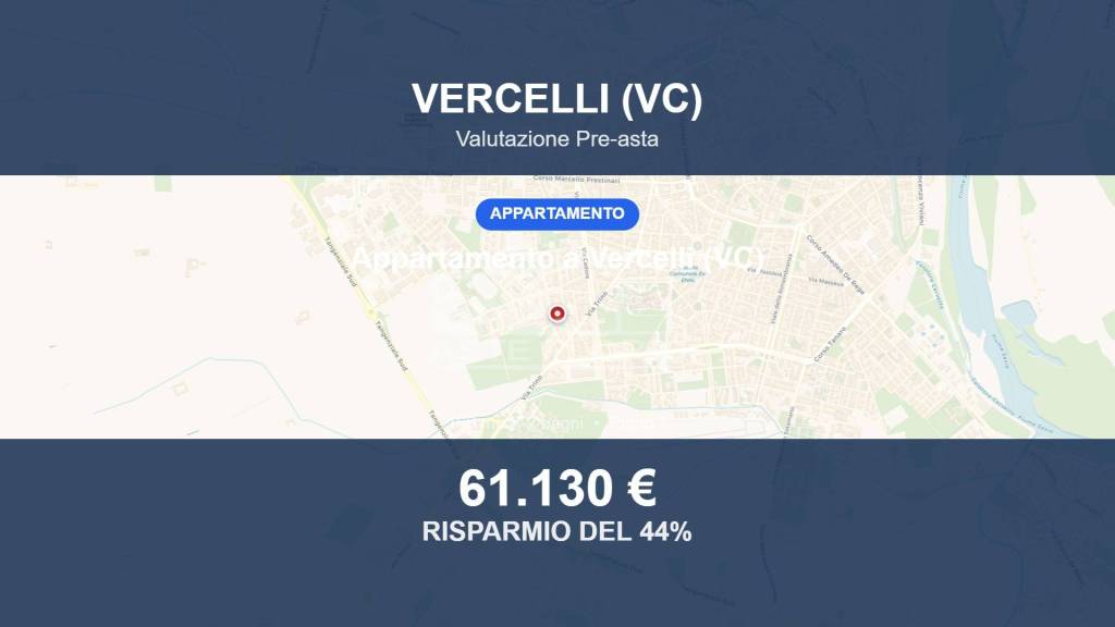 appartamento in vendita a Vercelli