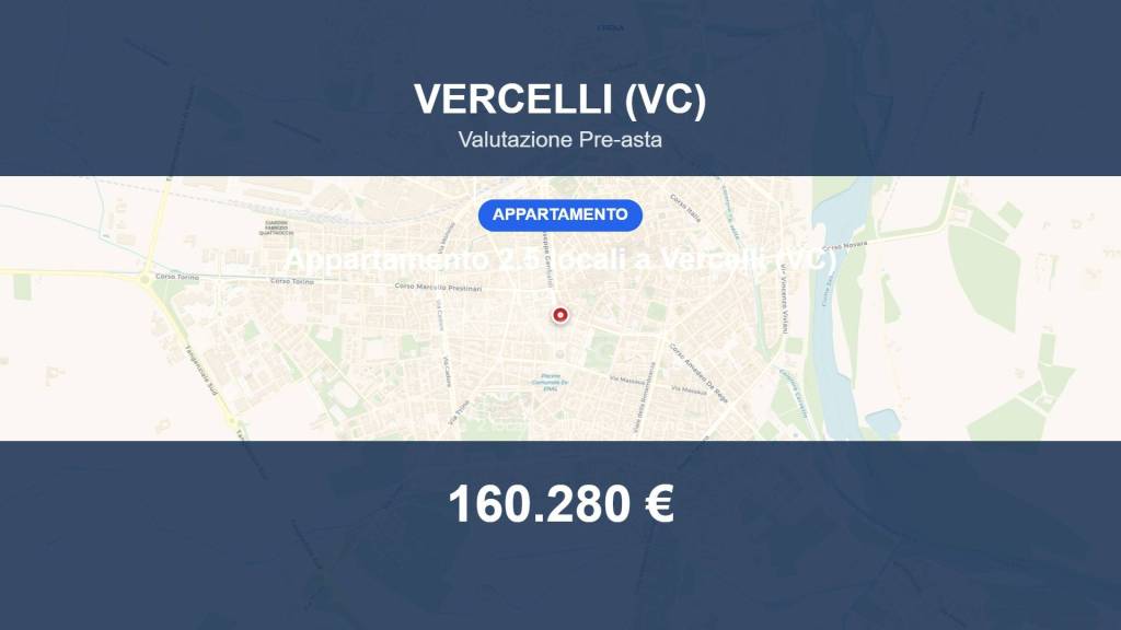 appartamento in vendita a Vercelli