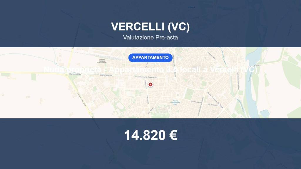 appartamento in vendita a Vercelli