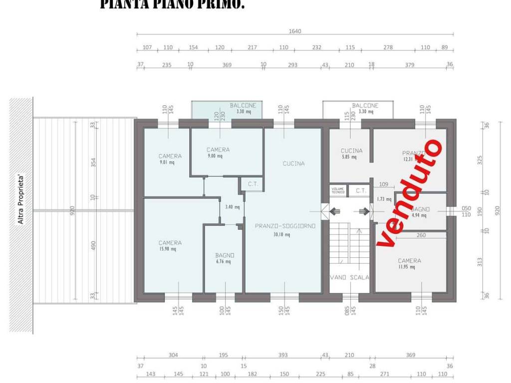 appartamento in vendita ad Albinea in zona Borzano