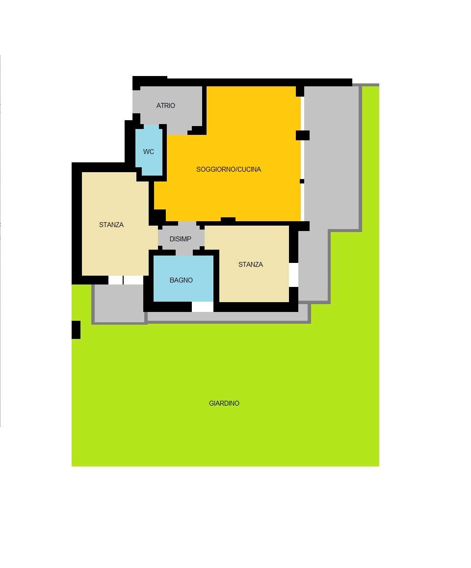 appartamento in vendita ad Albinea in zona San Giacomo