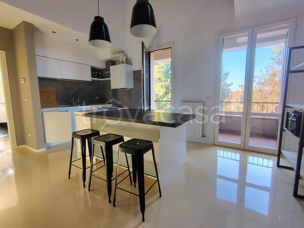 appartamento in vendita ad Albinea in zona Borzano