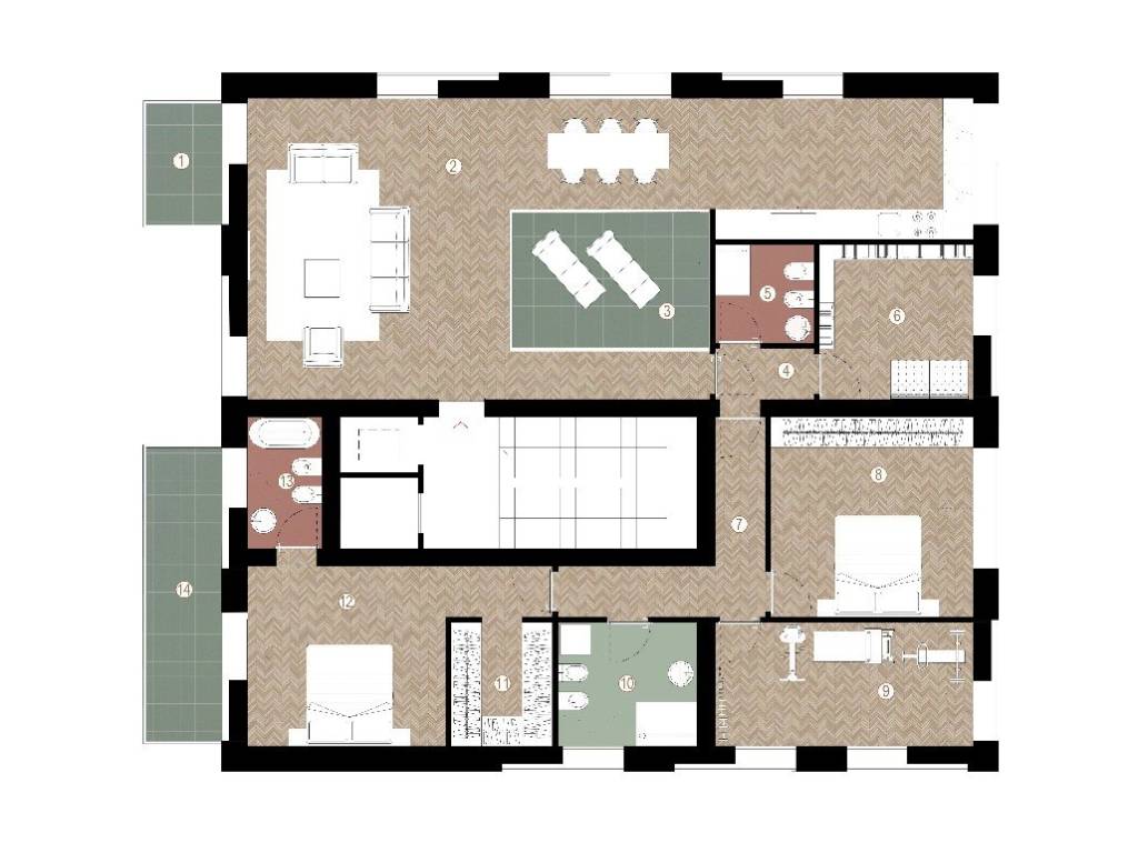 appartamento in vendita ad Albinea