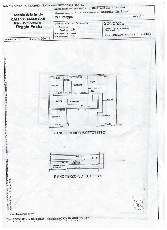 appartamento in vendita a Bagnolo in Piano