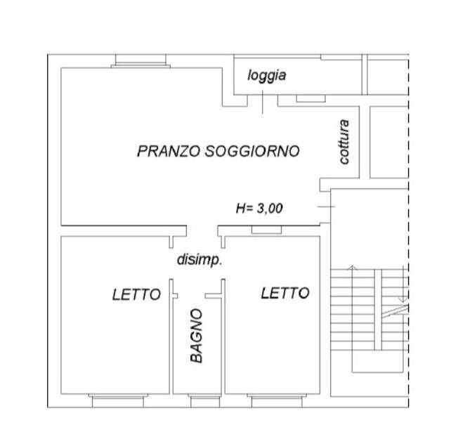 appartamento in vendita a Bibbiano in zona Fossa