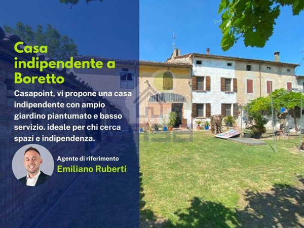 casa indipendente in vendita a Boretto in zona San Rocco