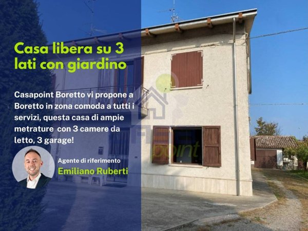 casa indipendente in vendita a Boretto