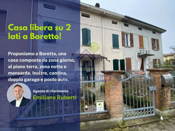 casa indipendente in vendita a Boretto