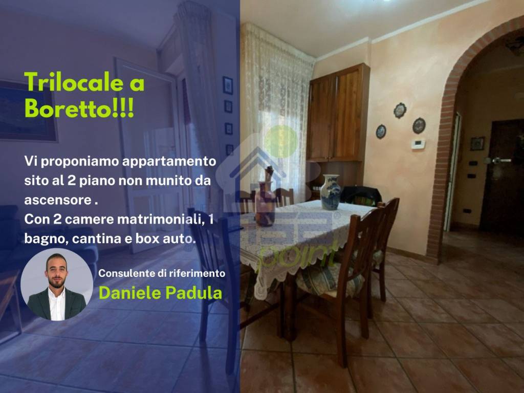 appartamento in vendita a Boretto