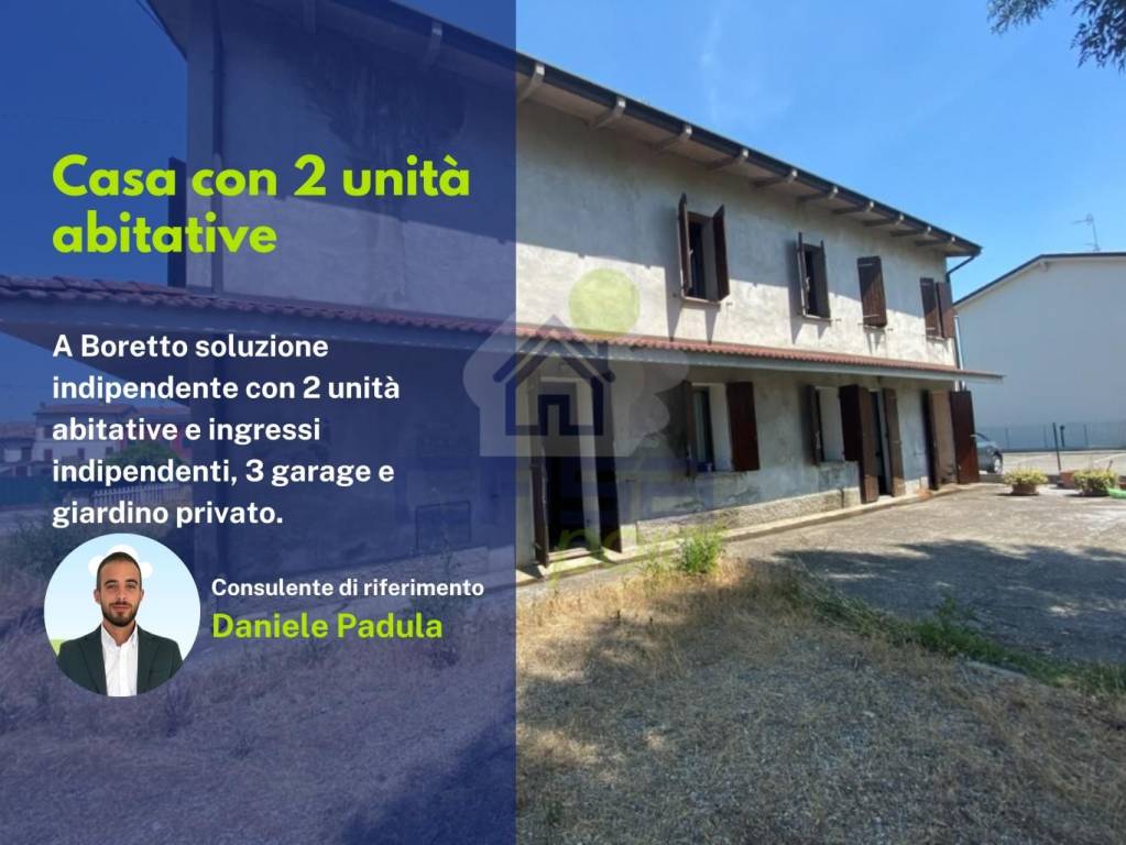 casa indipendente in vendita a Boretto