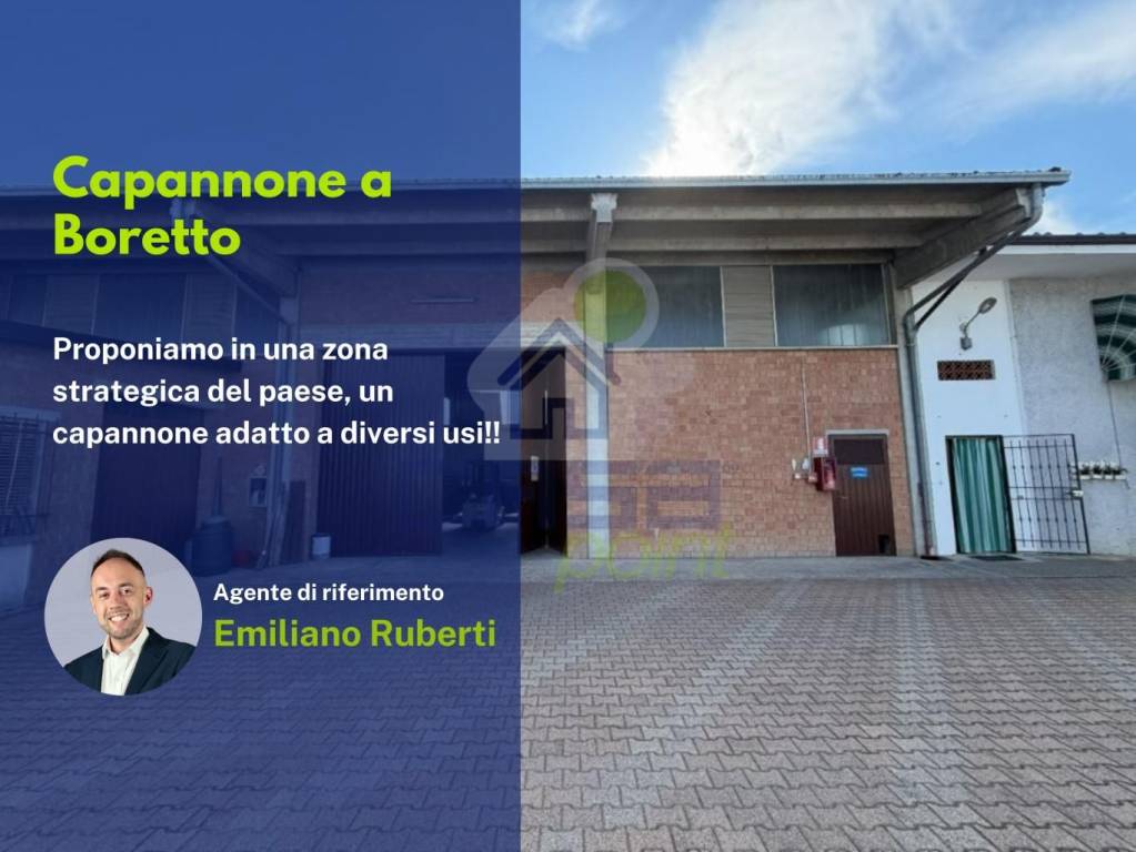 locale commerciale in vendita a Boretto