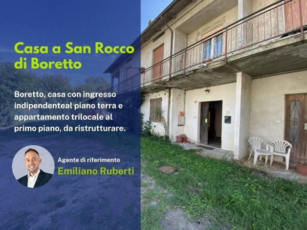 casa indipendente in vendita a Boretto in zona San Rocco