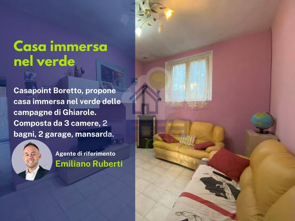 casa indipendente in vendita a Brescello in zona Ghiarole