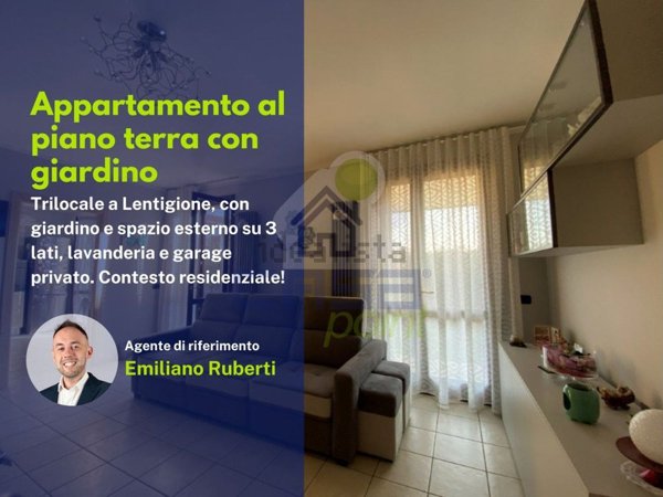 appartamento in vendita a Brescello in zona Lentigione