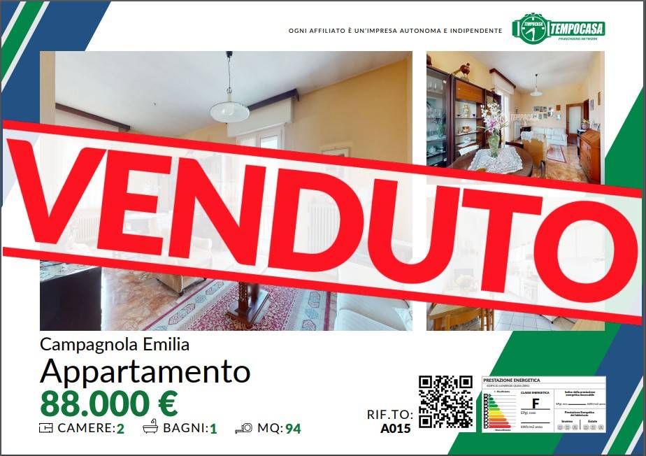 appartamento in vendita a Campagnola Emilia
