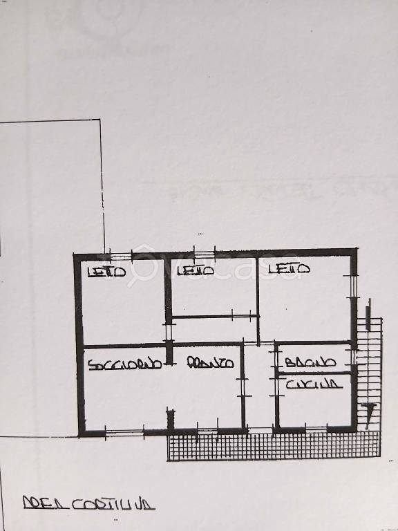 casa indipendente in vendita a Campegine in zona Caprara