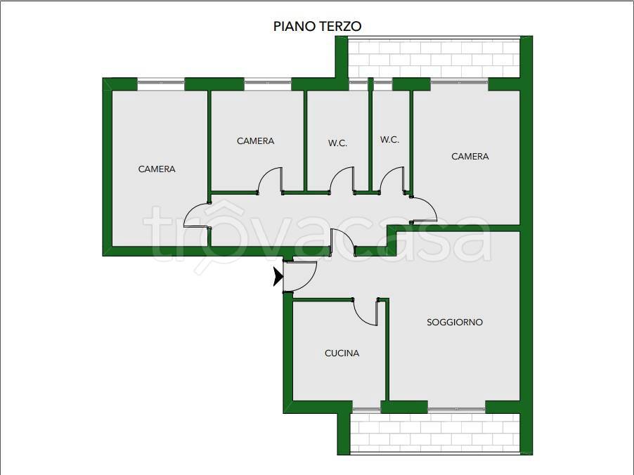 appartamento in vendita a Casalgrande