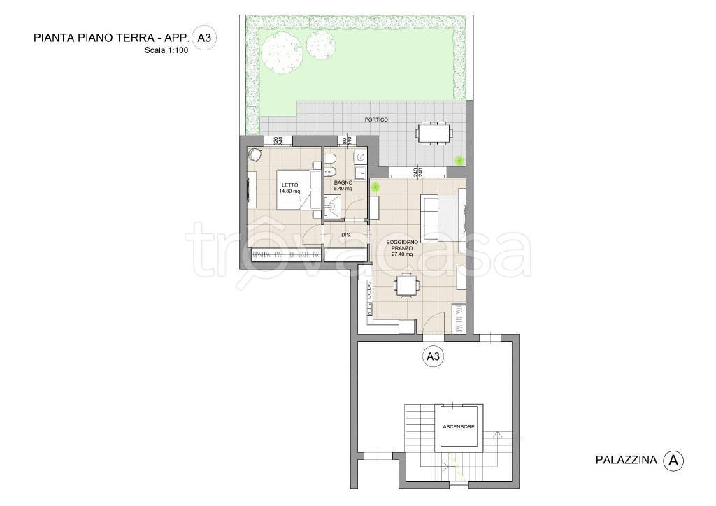 appartamento in vendita a Casalgrande