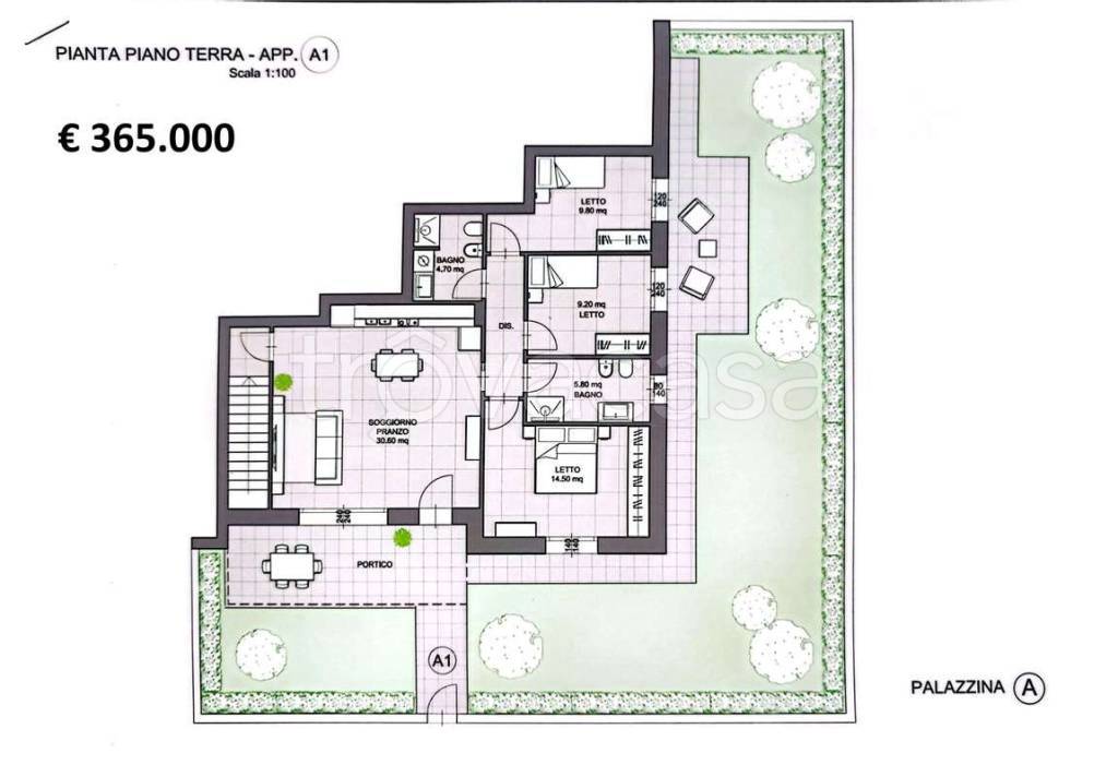 appartamento in vendita a Casalgrande