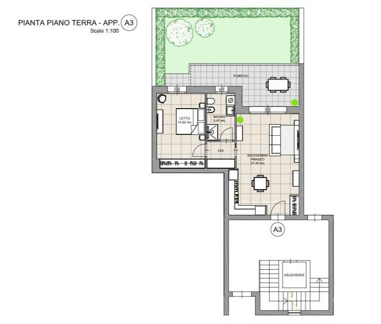 appartamento in vendita a Casalgrande