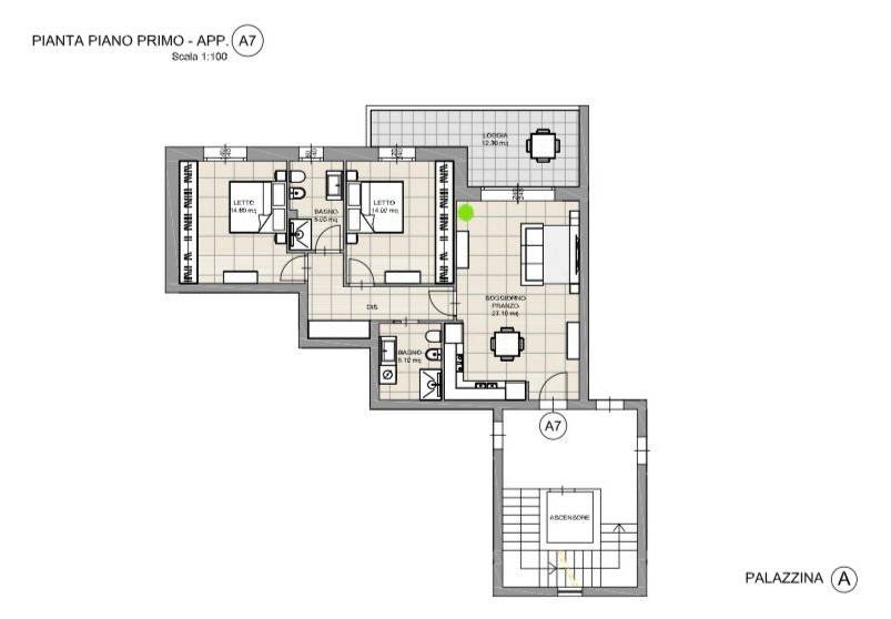 appartamento in vendita a Casalgrande