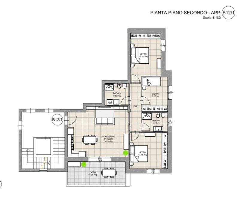 appartamento in vendita a Casalgrande