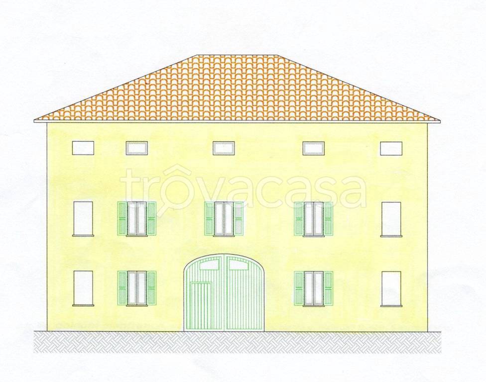 casa indipendente in vendita a Correggio in zona Budrio