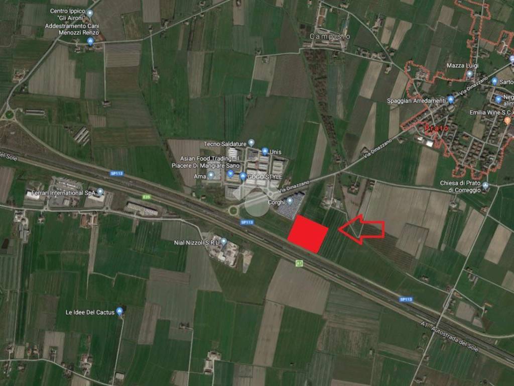 terreno edificabile in vendita a Correggio