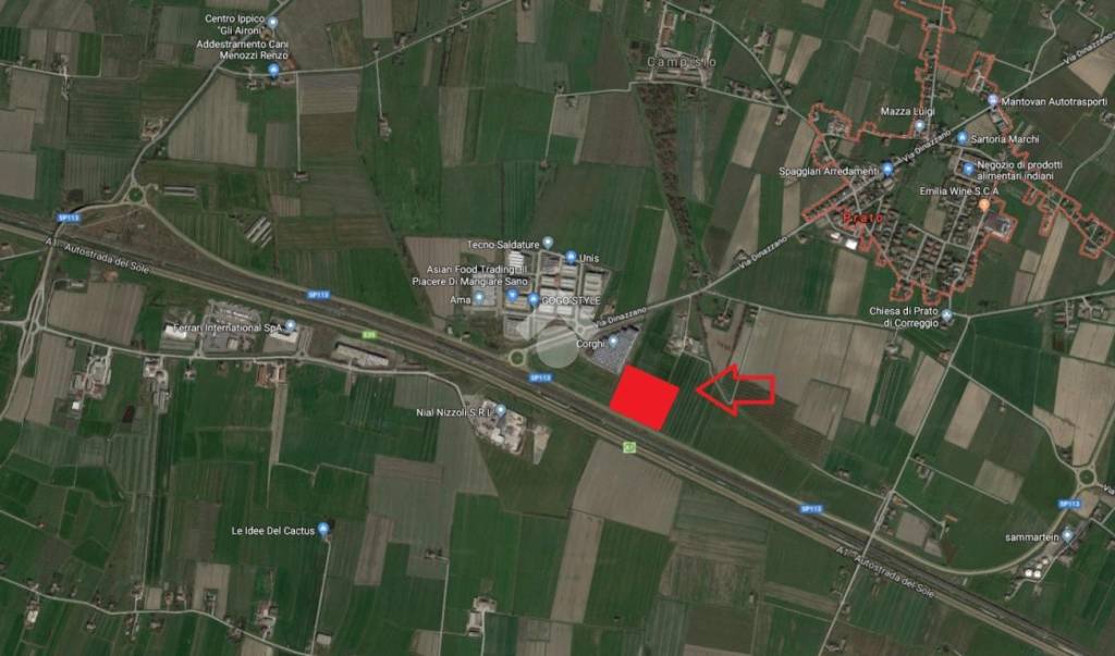 terreno edificabile in vendita a Correggio