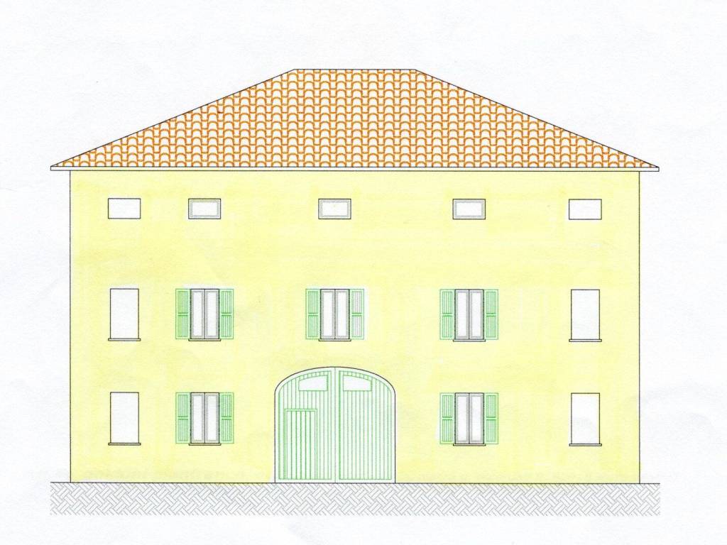 casa indipendente in vendita a Correggio in zona Budrio