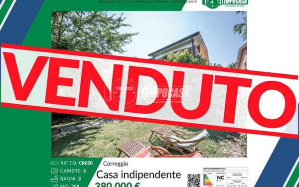 casa indipendente in vendita a Correggio