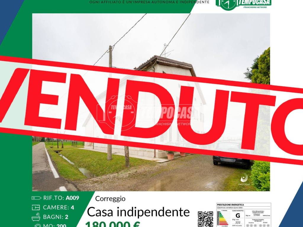 casa indipendente in vendita a Correggio