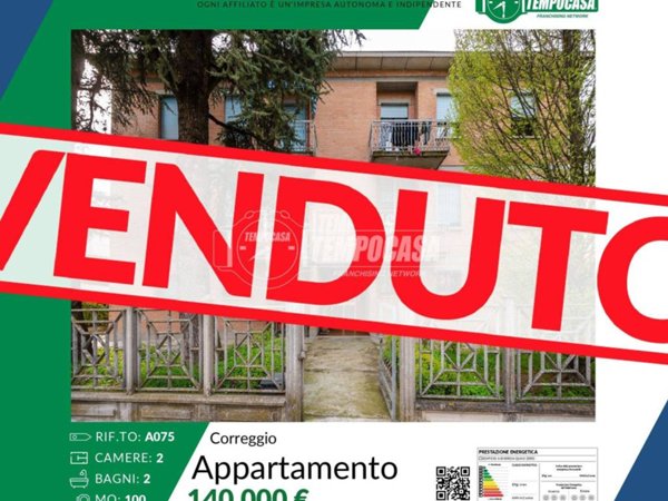 appartamento in vendita a Correggio