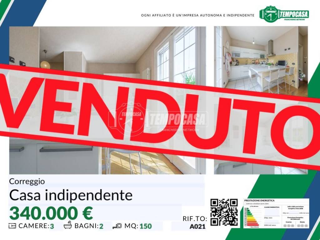 casa indipendente in vendita a Correggio