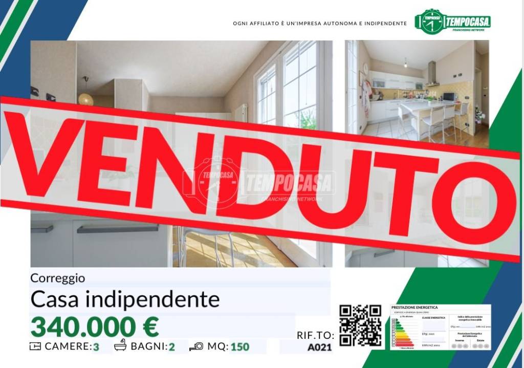 casa indipendente in vendita a Correggio