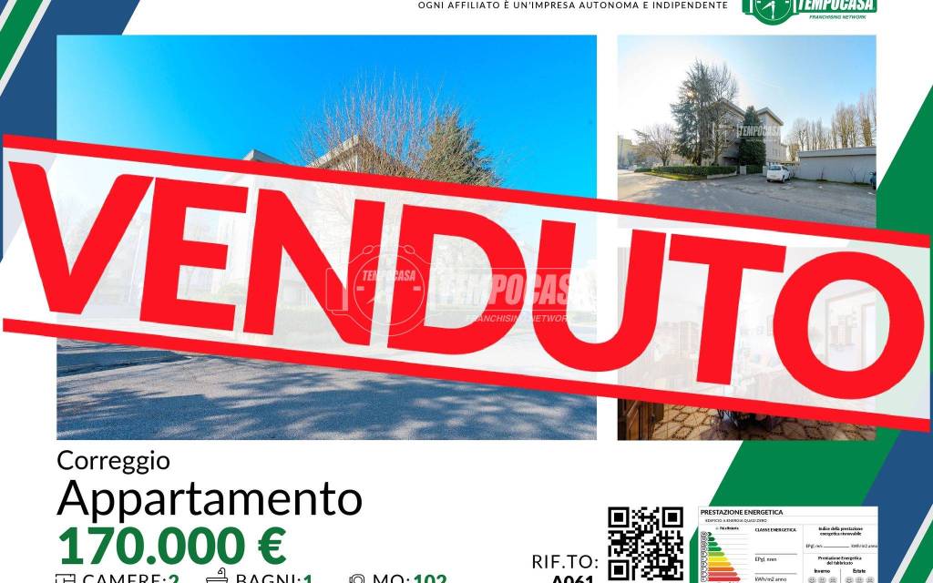 appartamento in vendita a Correggio
