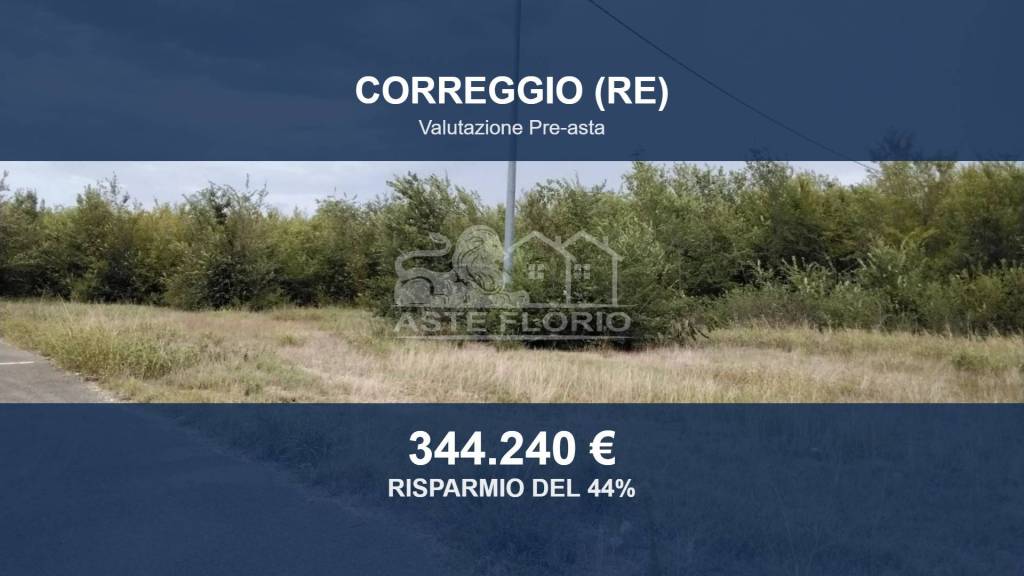 terreno edificabile in vendita a Correggio