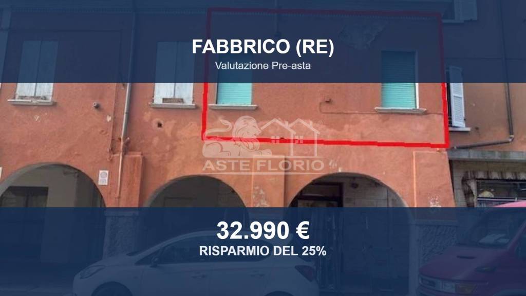 appartamento in vendita a Fabbrico in zona Ponte Bisciolino