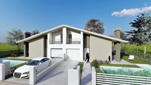 casa indipendente in vendita a Fabbrico in zona Ponte Bisciolino