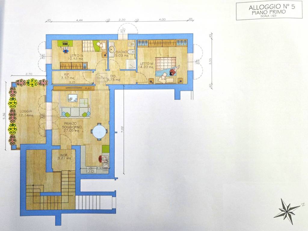 appartamento in vendita a Guastalla in zona Pieve