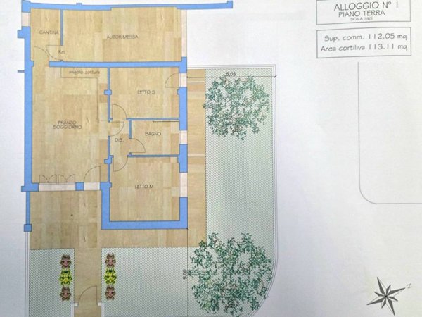 appartamento in vendita a Guastalla in zona Pieve