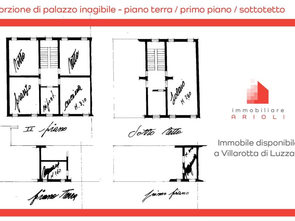 intera palazzina in vendita a Luzzara in zona Villarotta