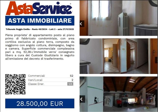 appartamento in vendita a Montecchio Emilia