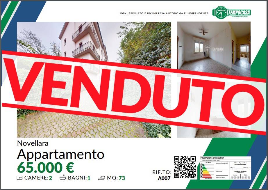 appartamento in vendita a Novellara
