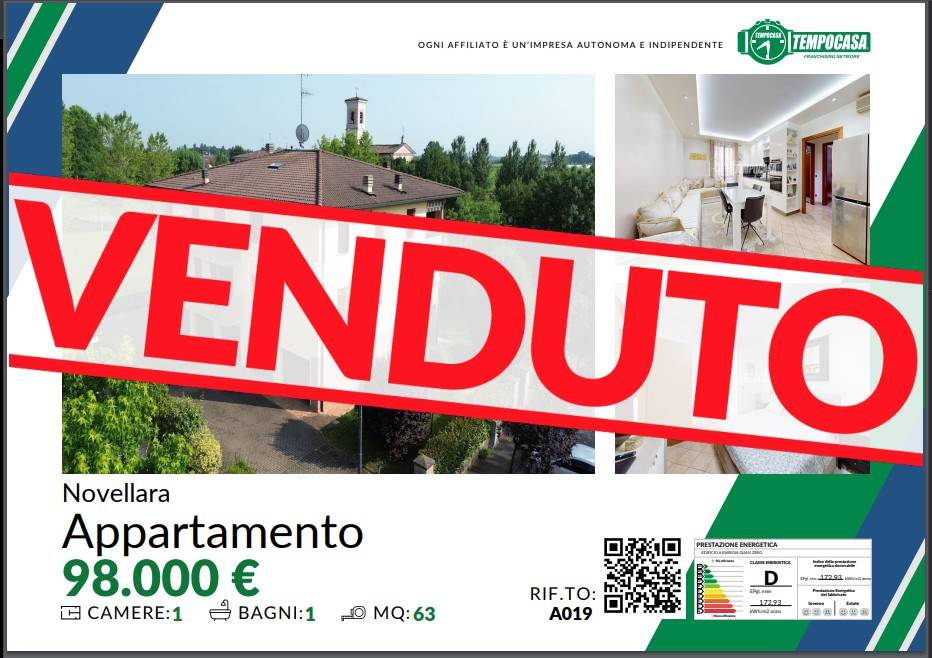 appartamento in vendita a Novellara