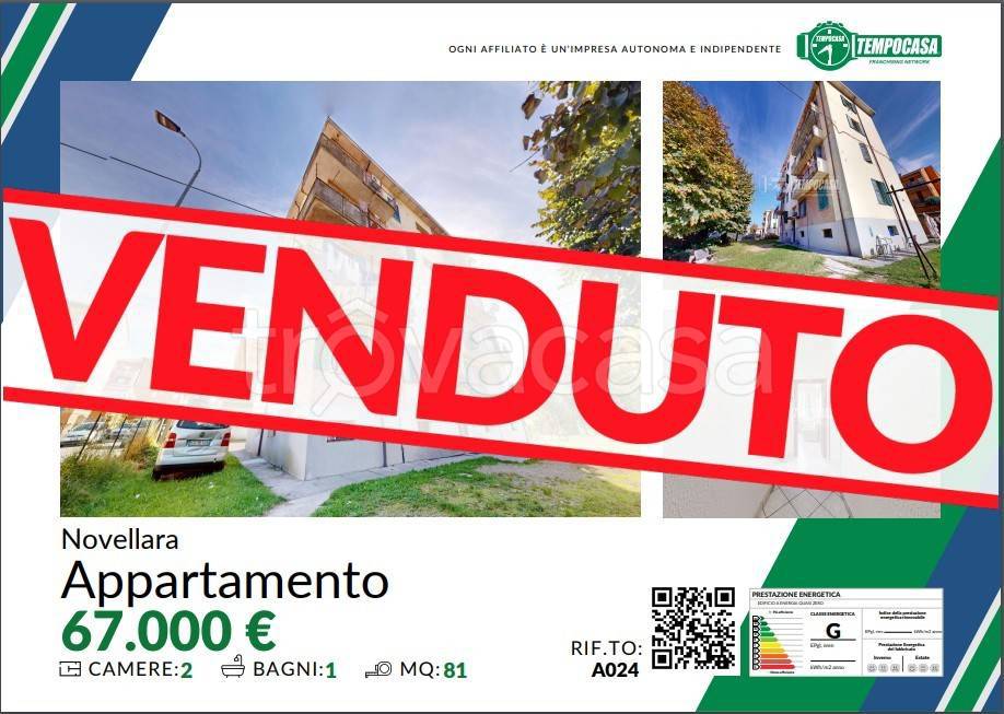 appartamento in vendita a Novellara