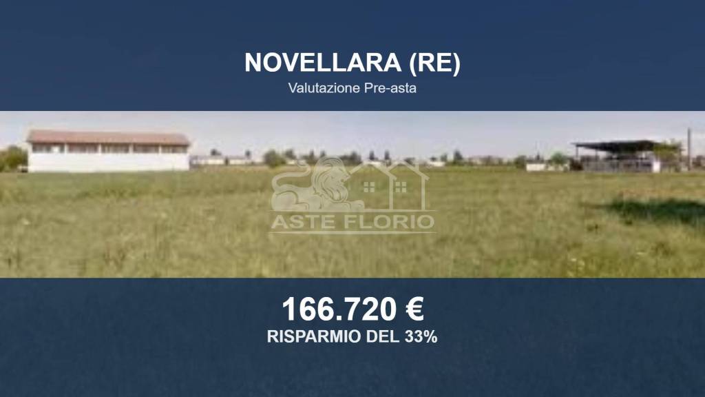 terreno edificabile in vendita a Novellara in zona San Giovanni della Fossa